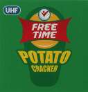 FREE TIME POTATO CRACKER (and logo) trademark logo