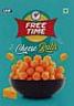 FREE TIME CHEESE BALLS (and logo) trademark logo