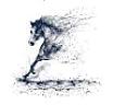 DEVICE FOR HORSE (and logo) trademark logo