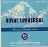 ROYAL UNIVERSAL (and logo) trademark logo