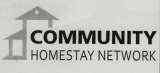 COMMUNITY HOMESTAY NETWORK (and logo) trademark logo
