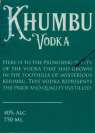 KHUMBU VODKA (and logo) trademark logo