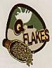 Q-FLAKES (and logo) trademark logo