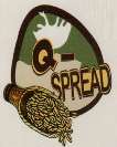 Q-SPREAD (and logo) trademark logo