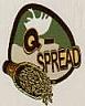 Q-SPREAD (and logo) trademark logo