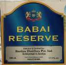 BABAI RESERVE (and logo) trademark logo