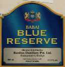 BABAI BLUE RESERVE (and logo) trademark logo