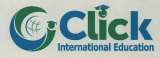 CLICK INTERNATIONAL EDUCATION (and logo) trademark logo