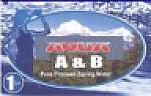 AQUA A & B (and logo) trademark logo