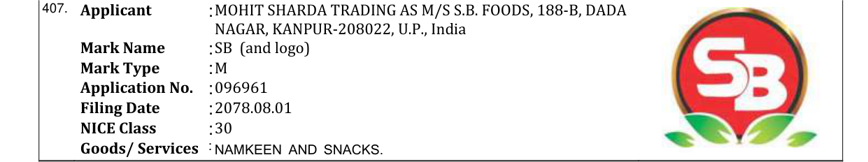 Original bulletin entry for SB (and logo)