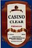 CASINO CLEAR PREMIUM (and logo) trademark logo