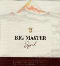 BIG MASTER SYRAH (and logo) trademark logo