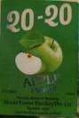 20-20 APPLE FLAVOUR (and logo) trademark logo