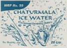 CHATURMALA ICE WATER (and logo) trademark logo