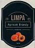 LIMPA APRICOT BRANDY (and logo) trademark logo
