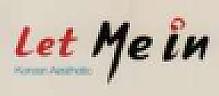 LET ME IN KOREAN AESTHETIC (and logo) trademark logo