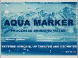 AQUA MARKER (and logo) trademark logo
