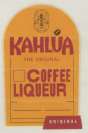 KAHLUA (and logo) trademark logo