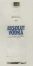ABSOLUT VODKA bottle 2020 (dressed, frontview, 2D) (and logo) trademark logo
