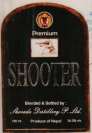 SHOOTER (and logo) trademark logo