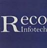 RECO INFOTECH (and logo) trademark logo
