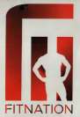 FITNATION (and logo) trademark logo