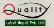 QUALITY LABEL NEPAL PVT. LTD. (and logo) trademark logo