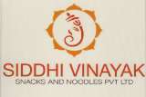 SIDDHI VINAYAK SNACKS AND NOODLES PVT. LTD. (and logo) trademark logo