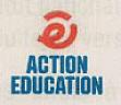 ACTION EDUCATION (and logo) trademark logo