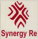 SYNERGY RE (and logo) trademark logo