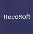 RECOSOFT (and logo) trademark logo