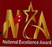 NA NATIONAL EXCELLENCE AWARD (and logo) trademark logo