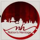 NH NATION'S HERITAGE (and logo) trademark logo