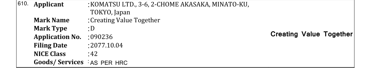 Original bulletin entry for Creating Value Together
