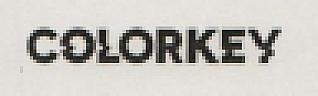 COLORKEY (and logo) trademark logo