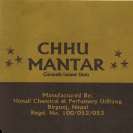 CHHU MANTAR (and logo) trademark logo