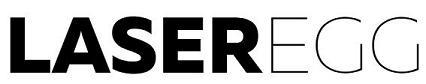 LASER EGG (and logo) trademark logo