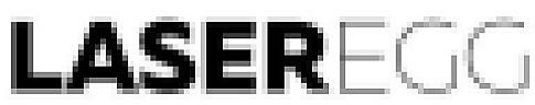 LASER EGG (and logo) trademark logo
