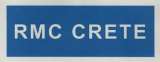RMC CRETE (and logo) trademark logo