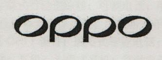 OPPO (and logo) trademark logo