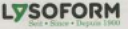 LYSOFORM SEIT SINCE DEPUIS 1900 (and logo) trademark logo