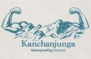 KANCHANJUNGA WATERPROOFING CHEMICAL (and logo) trademark logo