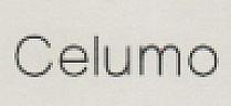 Celumo (Stylized) (and logo) trademark logo