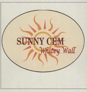 SUNNY CEM WHITEY WALL (and logo) trademark logo