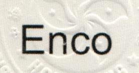 Enco (and logo) trademark logo