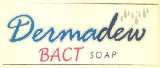Dermadew BACT SOAP (and logo) trademark logo