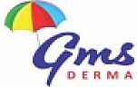 Gms DERMA (and logo) trademark logo