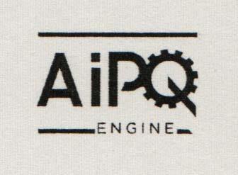 AIPQ ENGINE (and logo) trademark logo