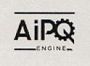 AIPQ ENGINE (and logo) trademark logo
