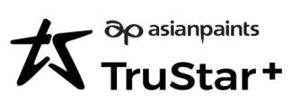 TS AP ASIAN PAINTS TRUSTAR + (and logo) trademark logo